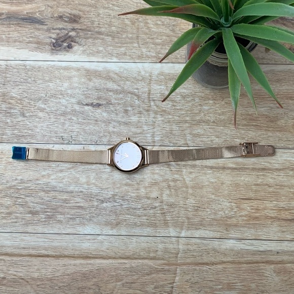 BCBGeneration Rose Gold Mesh Watch - Picture 5 of 8